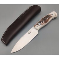 J&V Terra Ciervo Jagdmesser 4116 Stahl Hirschhorn...