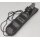J&V Hercules Black Fahrtenmesser Sleipner Stahl Micarta Griff Lederscheide