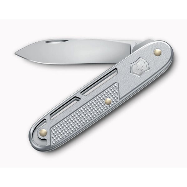 Victorinox Onefold Alox 93 mm Taschenmesser silber silver Made in Switzerland