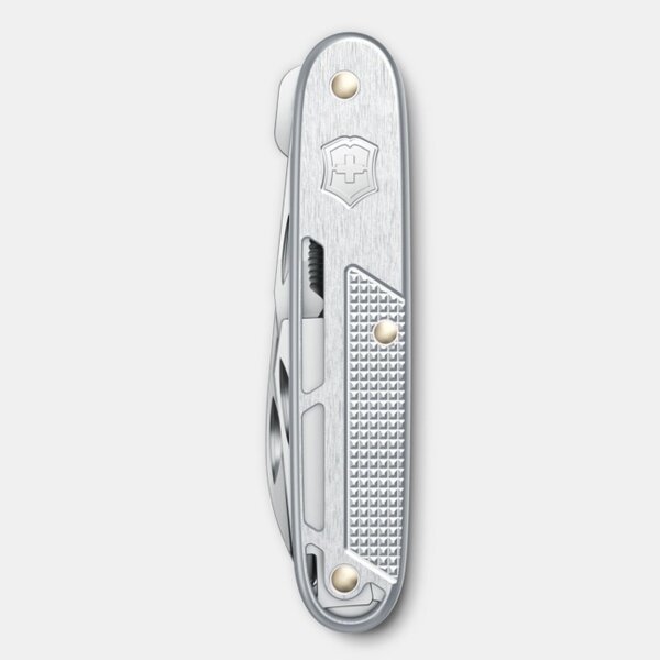 Victorinox Synergy Alox 93 mm Taschenmesser silber silver Made in Switzerland