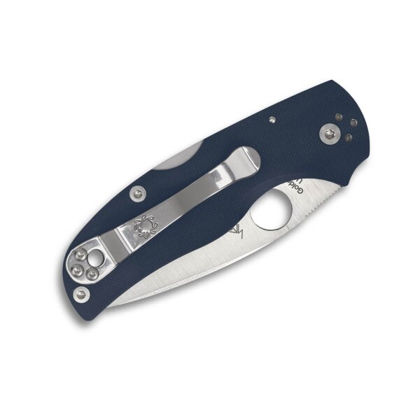 Spyderco Native 5 Blue G10 CPM-SPY27 PlainEdge 01SP1306