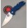 Spyderco Native 5 Blue G10 CPM-SPY27 PlainEdge 01SP1306