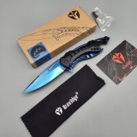 BravEdge Slipjoint Folder Blue Taschenmesser 3Cr13 Stah...