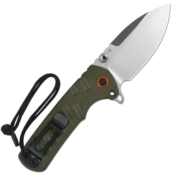 CJRB Tundra - CJRBJ1966-GN Stonewash D2 Stahl Green G10 Grün