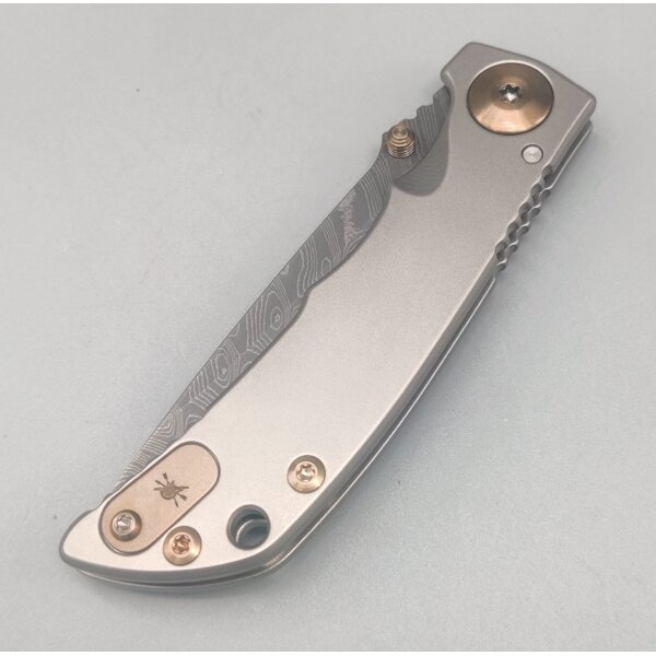 Spartan Blades SF10 Harsey Folder Chad Nichols Damast Bronze