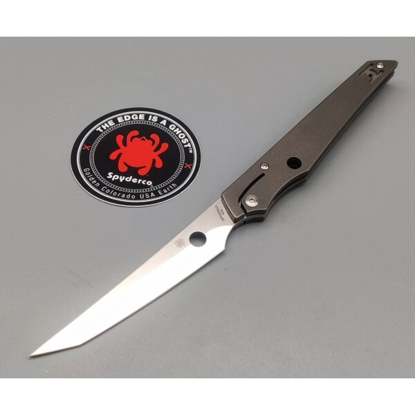 Spyderco Cobol Titan Slipjoint Made in Italy M390 Stahl 01SP1381