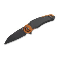 FoxKnives Metamorphosis Wharncliffe M390 Aluminum Black...