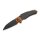 FoxKnives Metamorphosis Wharncliffe M390 Aluminum Black & Orange PVD