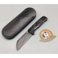 QSP Knife Baby Penguin Fixed Blade QS130BP-E2 Shredded CF...