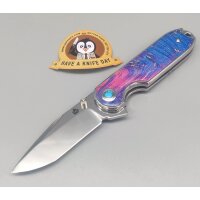 QSP Knife Nebula QS168-B Holzgriff 14C28N Stahl