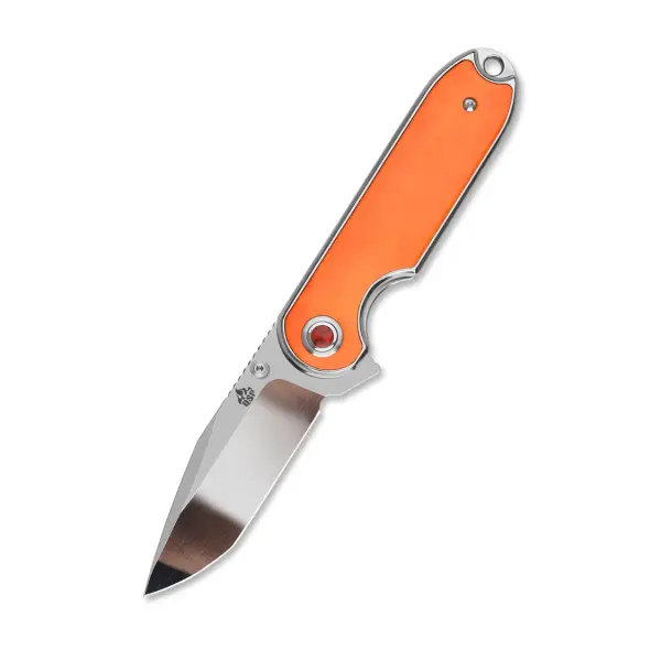 QSP Knife Nebula QS168-D Knochengriff 14C28N Stahl