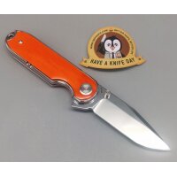 QSP Knife Nebula QS168-D Knochengriff 14C28N Stahl