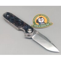QSP Knife Nebula QS168-E Resingriff 14C28N Stahl