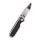 QSP Knife Nebula QS168-E Resingriff 14C28N Stahl