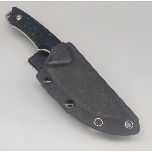 QSP Knife Tiny TOT Fixed Blade QS169-A1 G10 Black