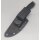 QSP Knife Tiny TOT Fixed Blade QS169-A2 G10 Black