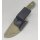QSP Knife Tiny TOT Fixed Blade QS169-B1 G10 OD Green