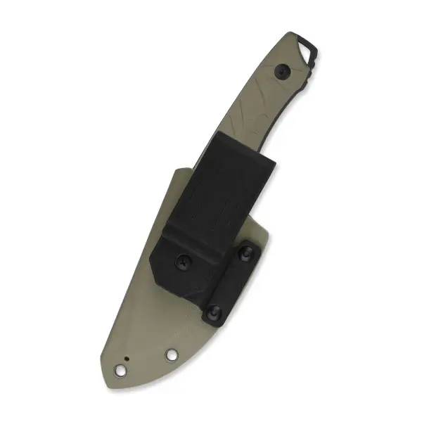 QSP Knife Tiny TOT Fixed Blade QS169-C2 G10 Sand