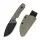 QSP Knife Tiny TOT Fixed Blade QS169-C2 G10 Sand