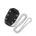 QSP Knife Canary Neck Knife QS141-L Laminat Damast Kohlefaser Glow in the Dark