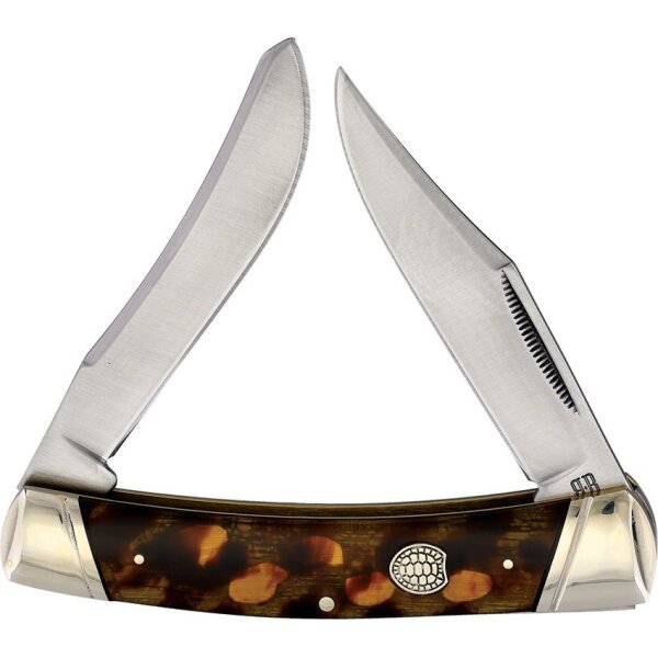 Rough Ryder Moose Tortoise Schildplatt Imitation Slipjoint