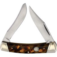 Rough Ryder Moose Tortoise Schildplatt Imitation Slipjoint