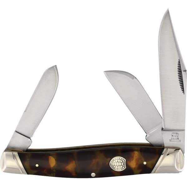 Rough Ryder Stockman Imitation Tortoise Slipjoint Schildplattimitat