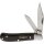 Rough Ryder Black Reserve Bearhead Peanut Black Smooth Bone Slipjoint