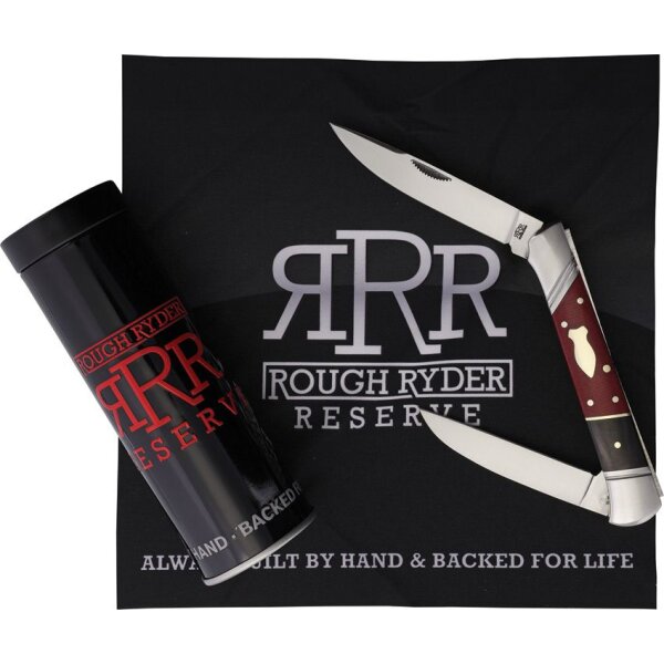 Rough Ryder Reserve Red Micarta 2 Blade Folder