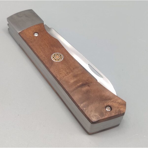 Herbertz CJH Outdoor Kochmesser mit Schäler Klinge Fischschupper
