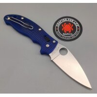 Spyderco C101PBL2 Manix 2 FRCP Translucent Blue Blau...