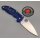 Spyderco C101PBL2 Manix 2 FRCP Translucent Blue Blau CTS-BD1 Ball Bearing Lock Made in USA