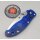 Spyderco C101PBL2 Manix 2 FRCP Translucent Blue Blau CTS-BD1 Ball Bearing Lock Made in USA
