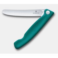 Victorinox faltb. Gem&uuml;semesser Wellenschliff...