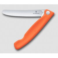 Victorinox faltb. Gem&uuml;semesser Wellenschliff...