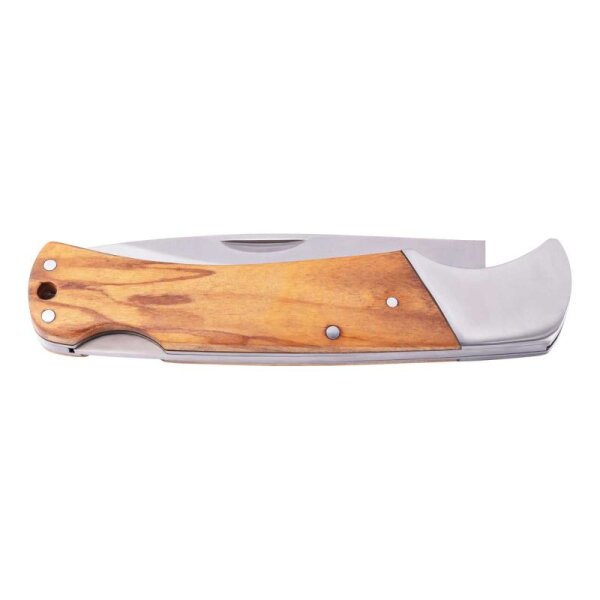 PUMA TEC Taschenmesser Olivenholz Backlock 420 Stahl