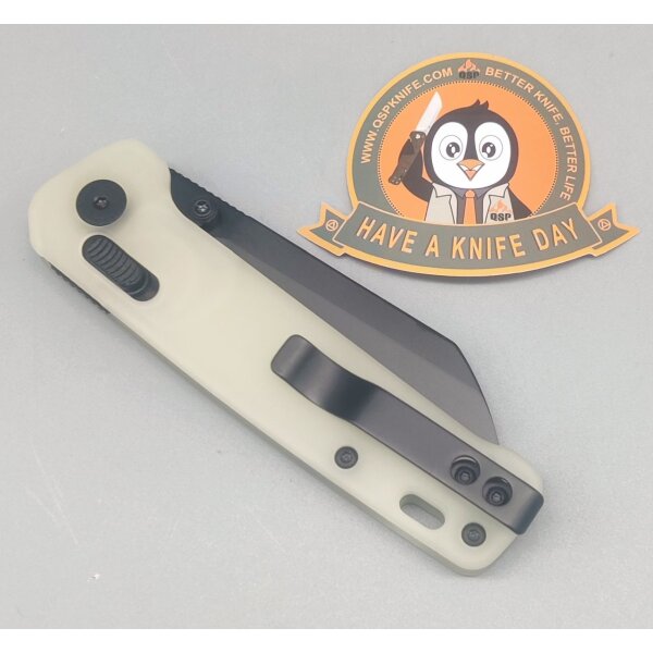 QSP Penguin Glyde Lock Taschenmesser Glow in the Dark QS130GL-H2
