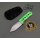 QSP Knife Canary Neck Knife QS141-K1 14C28N Stahl Resin Glow in the Dark