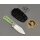 QSP Knife Canary Neck Knife QS141-K1 14C28N Stahl Resin Glow in the Dark