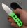 QSP Knife Canary Neck Knife QS141-K1 14C28N Stahl Resin Glow in the Dark