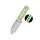QSP Knife Canary Neck Knife QS141-K1 14C28N Stahl Resin Glow in the Dark