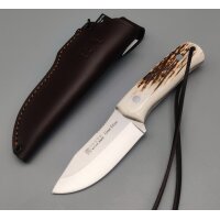 Joker Gran Erizo Jagdmesser MoVa Stahl Hirschhorngriff