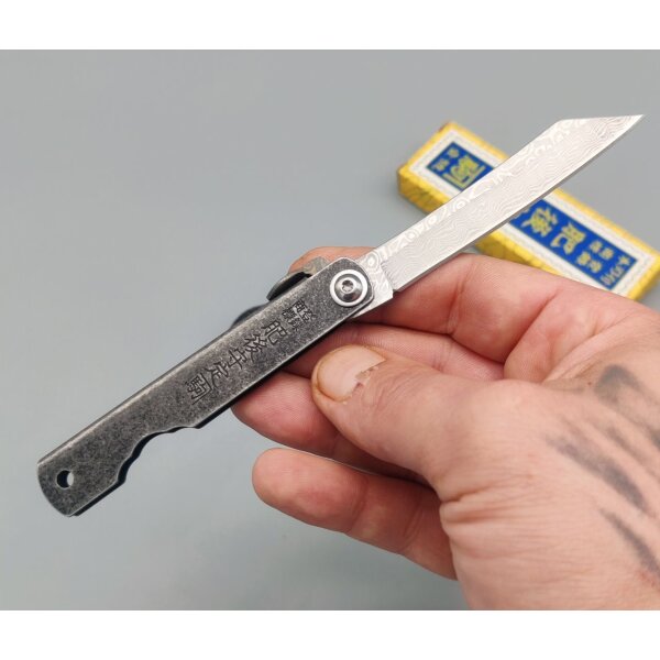 Joker JKR Shape Friction Folder Damast Edelstahlgriff