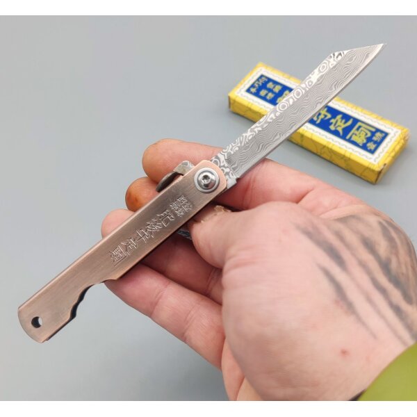 Joker JKR Shape Friction Folder Damast Edelstahlgriff