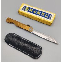 Joker Shape Friction Folder Damast Stahl Messinggriff