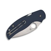 Spyderco Sage 5 CPM SPY27 G10 Blue PlainEdge 01SP1295