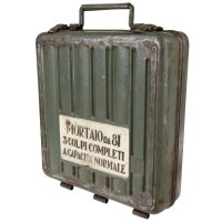 Original Italienischer Armee Koffer benutzt gebraucht...