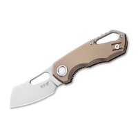 MKM Isonzo M390 Stahl Cleaver Titanium Bronze Jesper...