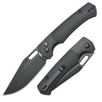 Artisan Revel Taschenmesser all black schwarz AR-RPM9...