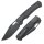 Artisan Revel Taschenmesser all black schwarz AR-RPM9 Stahl Griff FRN